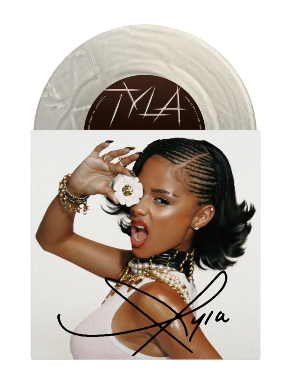 SIGNED Tyla CHANEL 7” Color Vinyl